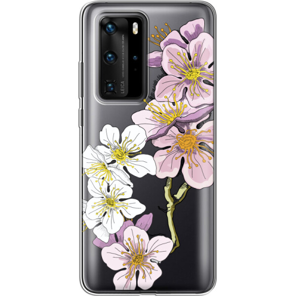 

Силиконовый чехол BoxFace Huawei P40 Pro Cherry Blossom (39750-cc4)
