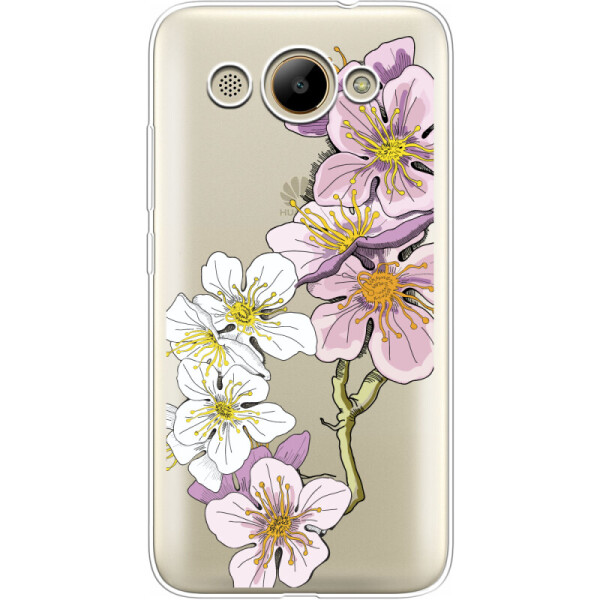 

Силиконовый чехол BoxFace Huawei Y3 2017 Cherry Blossom (30977-cc4)