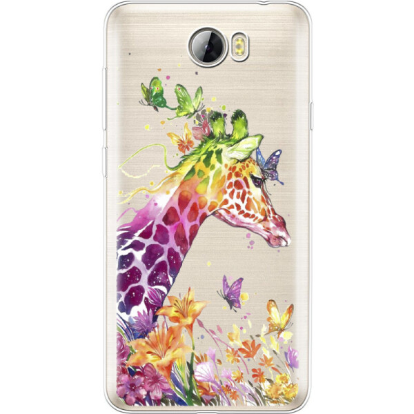 

Силиконовый чехол BoxFace Huawei Y5 2 Colorful Giraffe (25487-cc14)