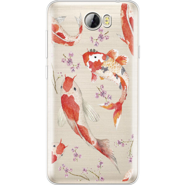 

Силиконовый чехол BoxFace Huawei Y5 2 Japanese Koi Fish (25487-cc3)
