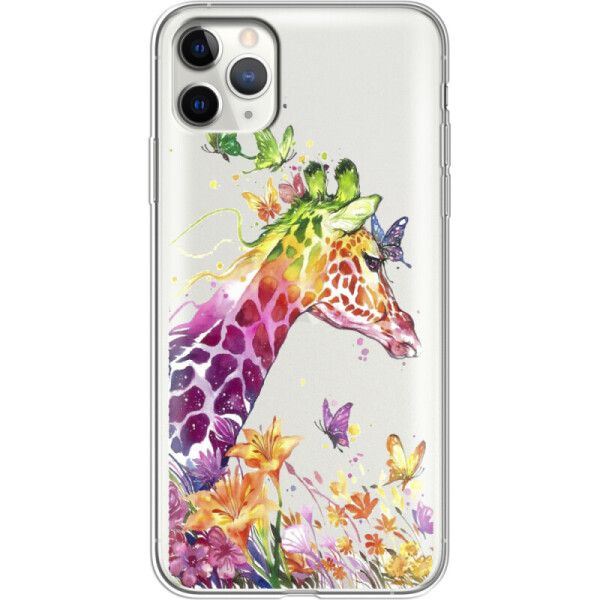 

Силиконовый чехол BoxFace Apple iPhone 11 Pro Max Colorful Giraffe (38194-cc14)