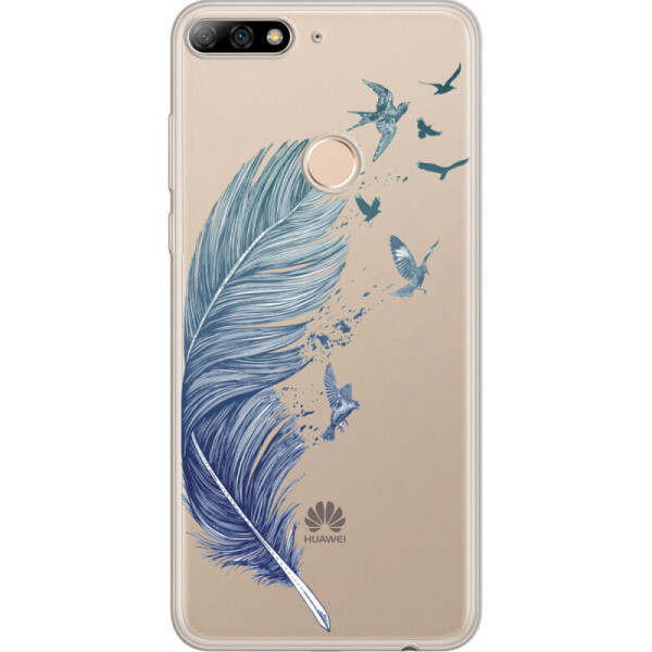 

Силиконовый чехол BoxFace Huawei Y7 Prime 2018 Feather (33373-cc38)