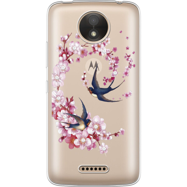 

Силиконовый чехол BoxFace Motorola Moto C XT1750 Swallows and Bloom (31913-rs4)
