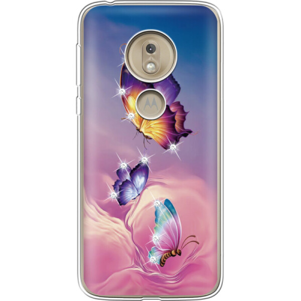 

Силиконовый чехол BoxFace Motorola Moto G7 Play XT1952 Butterflies (37197-rs19)