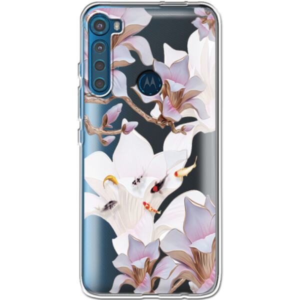 

Силиконовый чехол BoxFace Motorola One Fusion Plus Chinese Magnolia (40947-cc1)