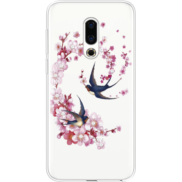 

Силиконовый чехол BoxFace Meizu 16th Swallows and Bloom (35817-rs4)
