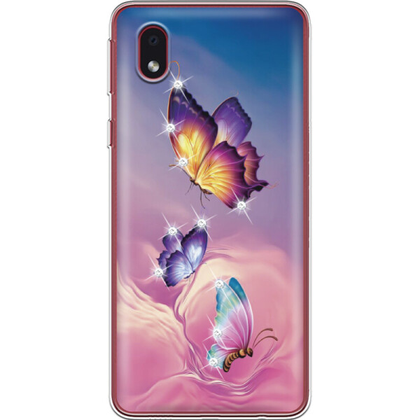 

Силиконовый чехол BoxFace Samsung A013 Galaxy A01 Core Butterflies (40875-rs19)