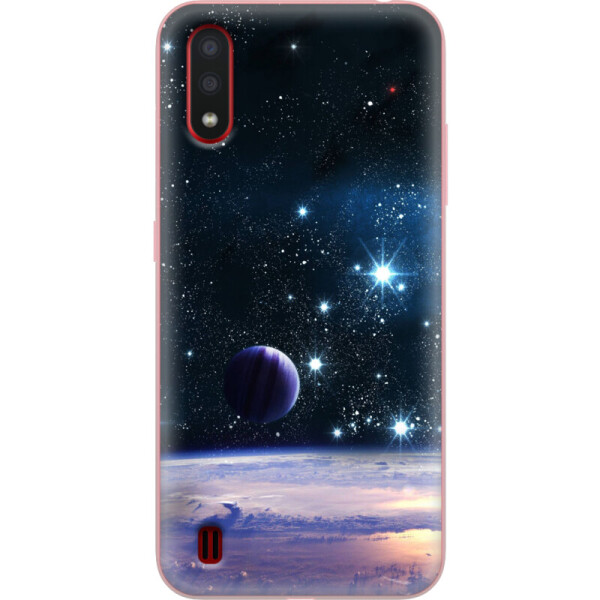 

Силиконовый чехол BoxFace Samsung A015 Galaxy A01 Space Landscape (38839-up425)