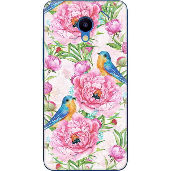 

Силиконовый чехол BoxFace Meizu M5 Birds and flowers (27747-up2376)