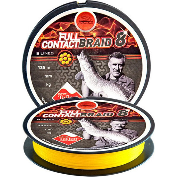 

Шнур Energofish Bokor Full Contact X8 Braid Teflon Coated Yellow 135 м 0.14 мм 8.1 кг (30990014-0505)