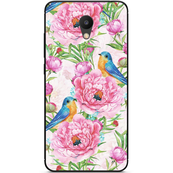

Силиконовый чехол BoxFace Meizu M6 Birds and flowers (32141-up2376)