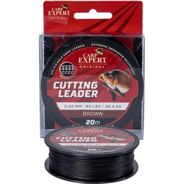 

Шок лидер Energofish Carp Expert Cutting Leader Brown 20 м 0.6 мм 80 lbs 36.4 кг (31560060-0505)