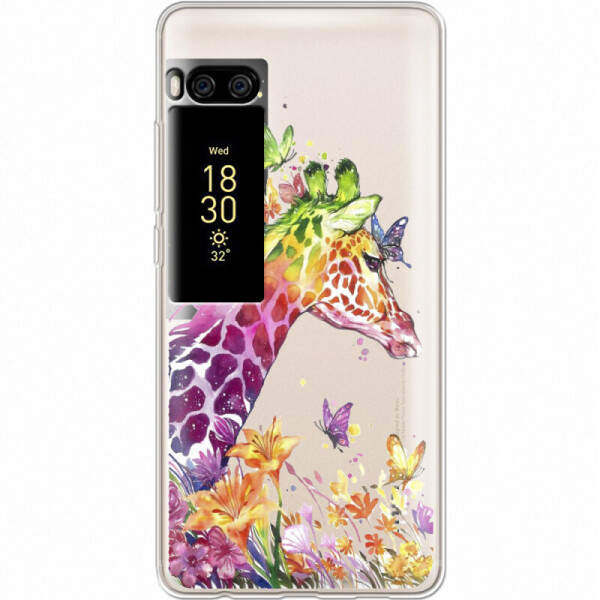 

Силиконовый чехол BoxFace Meizu Pro 7 Colorful Giraffe (32171-cc14)
