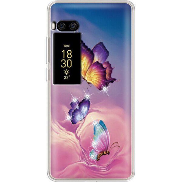 

Силиконовый чехол BoxFace Meizu Pro 7 Plus Butterflies (32172-rs19)