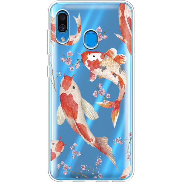 

Силиконовый чехол BoxFace Samsung A305 Galaxy A30 Japanese Koi Fish (36416-cc3)