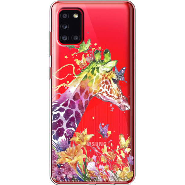 

Силиконовый чехол BoxFace Samsung A315 Galaxy A31 Colorful Giraffe (39470-cc14)