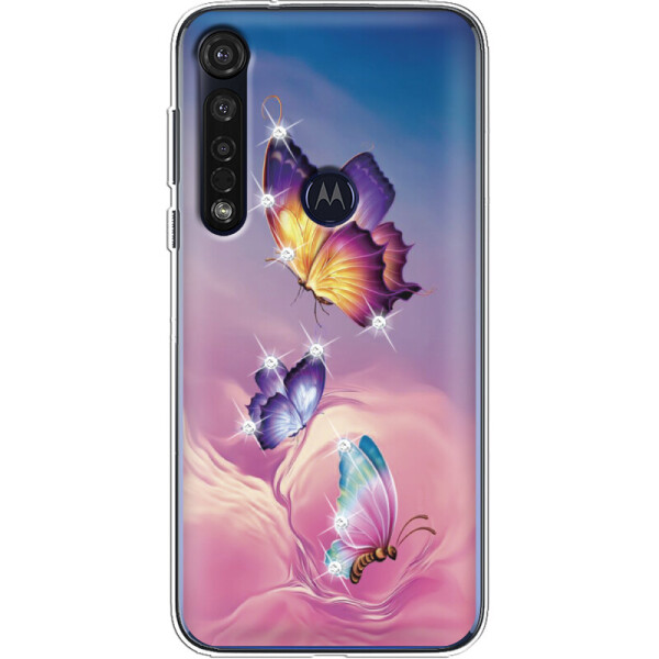 

Силиконовый чехол BoxFace Motorola G8 Plus Butterflies (40957-rs19)