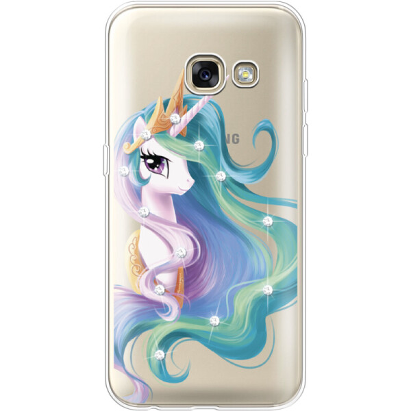 

Силиконовый чехол BoxFace Samsung A320 Galaxy A3 2017 Unicorn Queen (27928-rs3)