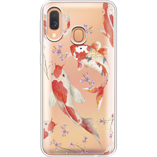 

Силиконовый чехол BoxFace Samsung A405 Galaxy A40 Japanese Koi Fish (36707-cc3)