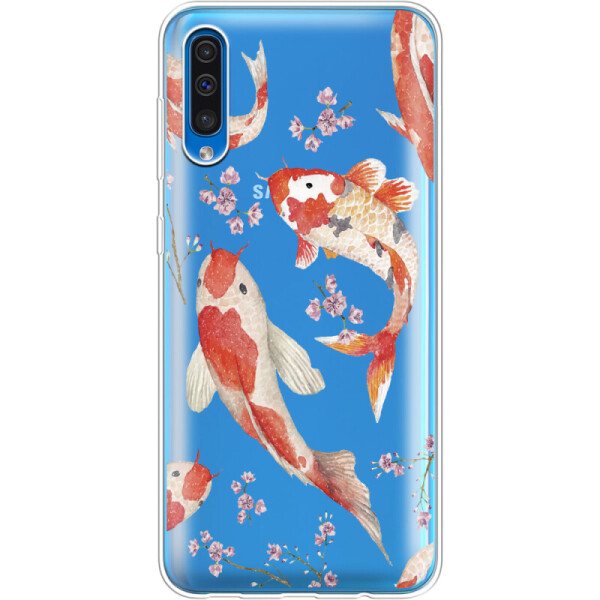 

Силиконовый чехол BoxFace Samsung A505 Galaxy A50 Japanese Koi Fish (36417-cc3)