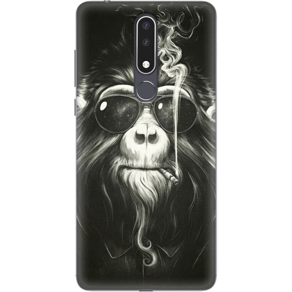 

Силиконовый чехол BoxFace Nokia 3.1 Plus Smokey Monkey (36116-up56)