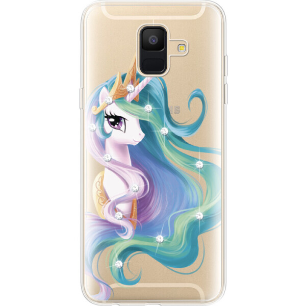 

Силиконовый чехол BoxFace Samsung A600 Galaxy A6 2018 Unicorn Queen (33376-rs3)