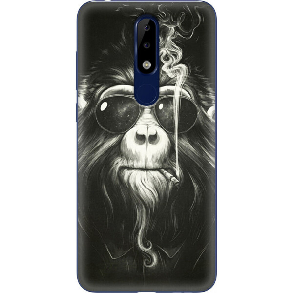 

Силиконовый чехол BoxFace Nokia 5.1 Plus Smokey Monkey (36117-up56)