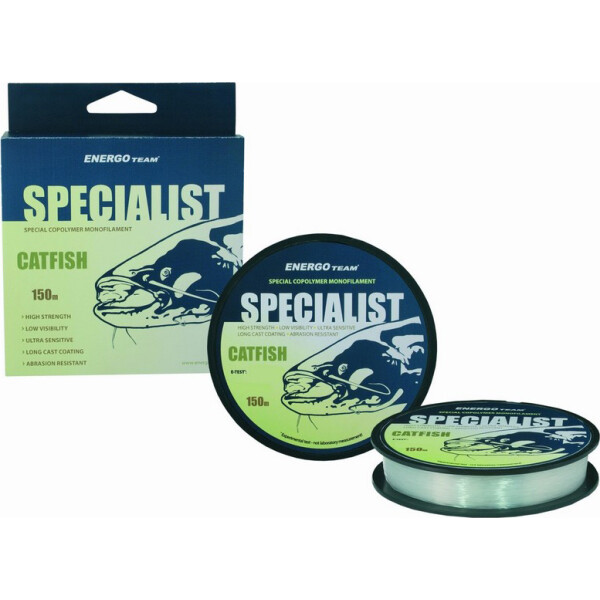 

Леска Energofish ET Specialist Catfish Clear 150 м 0.50 мм 28.75 кг (33230050-0505)