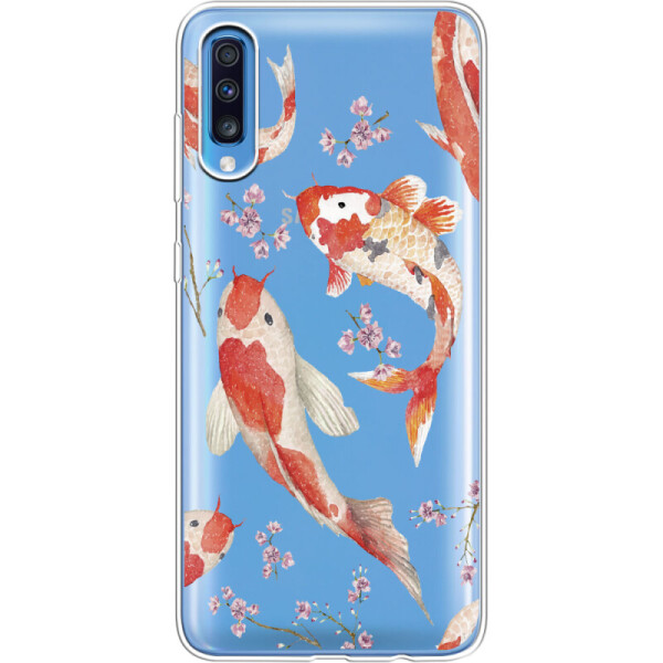

Силиконовый чехол BoxFace Samsung A705 Galaxy A70 Japanese Koi Fish (36860-cc3)
