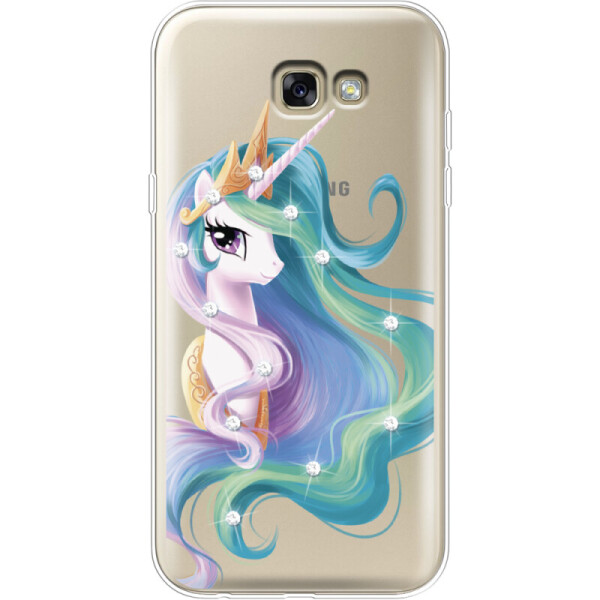 

Силиконовый чехол BoxFace Samsung A720 Galaxy A7 2017 Unicorn Queen (27930-rs3)