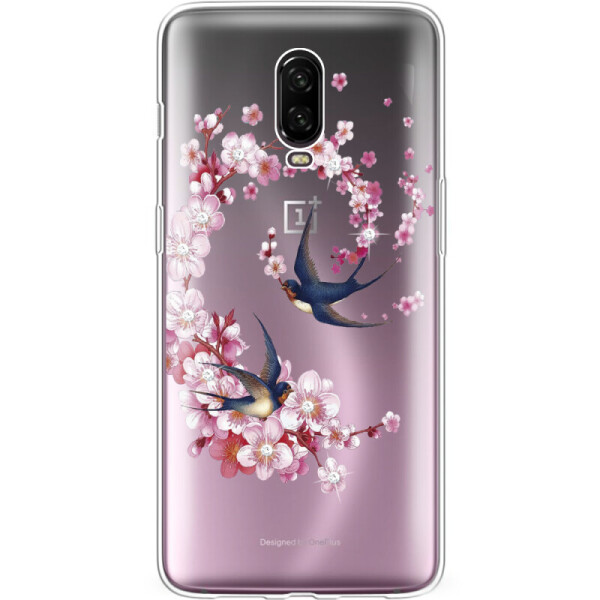 

Силиконовый чехол BoxFace OnePlus 6T Swallows and Bloom (35856-rs4)