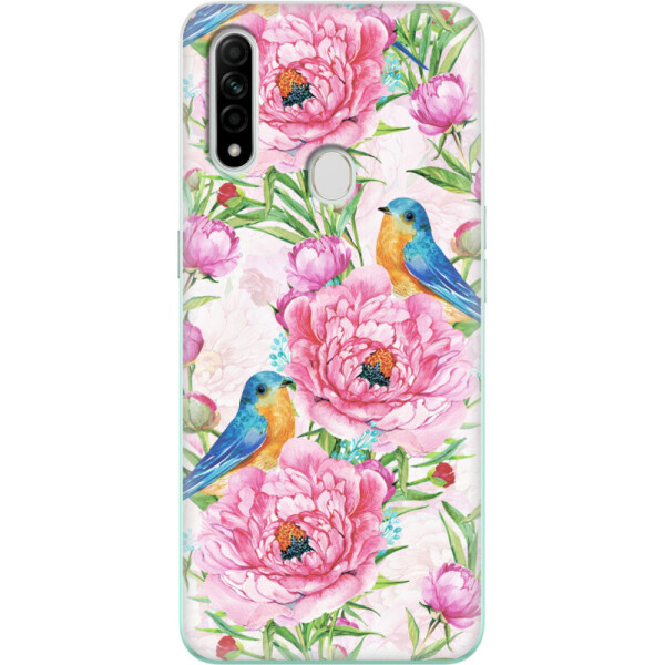 

Силиконовый чехол BoxFace OPPO A31 Birds and Flowers (39938-up2376)