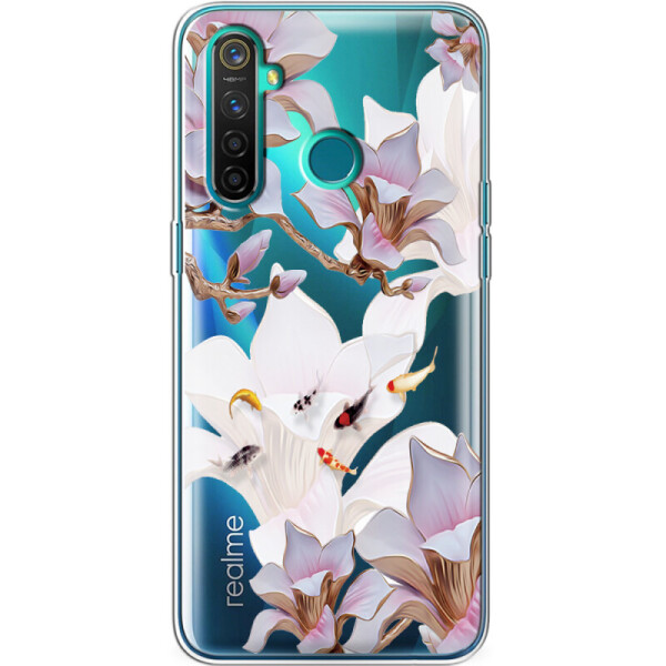

Силиконовый чехол BoxFace Realme 5 Pro Chinese Magnolia (39526-cc1)
