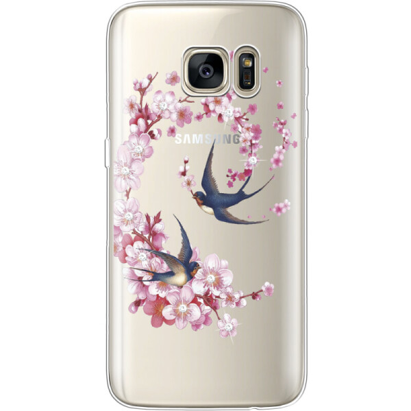 

Силиконовый чехол BoxFace Samsung G930 Galaxy S7 Swallows and Bloom (24997-rs4)