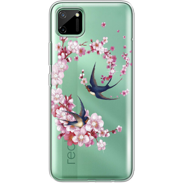 

Силиконовый чехол BoxFace Realme C11 Swallows and Bloom (40974-rs4)