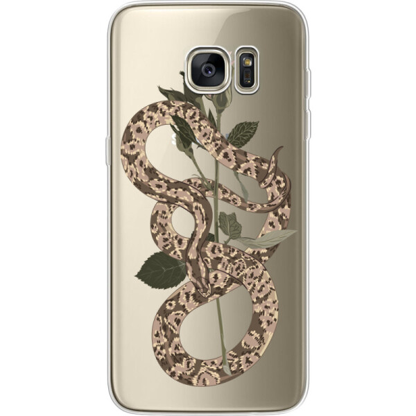 

Силиконовый чехол BoxFace Samsung G935 Galaxy S7 Edge Glamor Snake (24998-cc67)