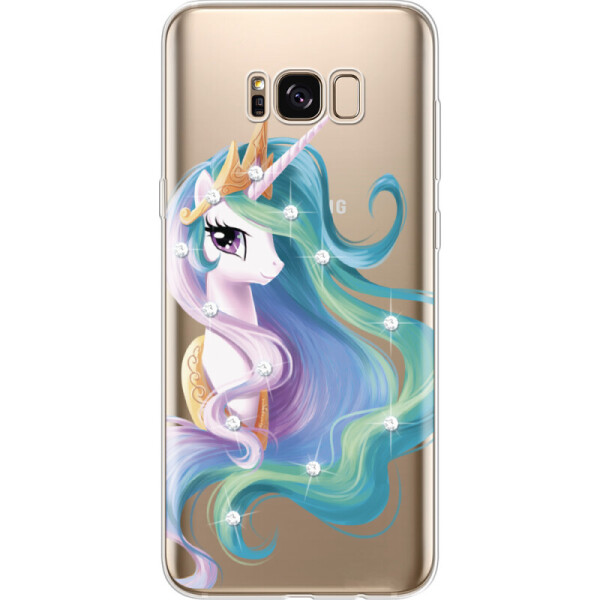

Силиконовый чехол BoxFace Samsung G955 Galaxy S8 Plus Unicorn Queen (30567-rs3)