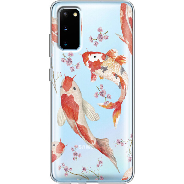 

Силиконовый чехол BoxFace Samsung G980 Galaxy S20 Japanese Koi Fish (38869-cc3)