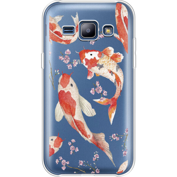 

Силиконовый чехол BoxFace Samsung J100H Galaxy J1 Japanese Koi Fish (24489-cc3)