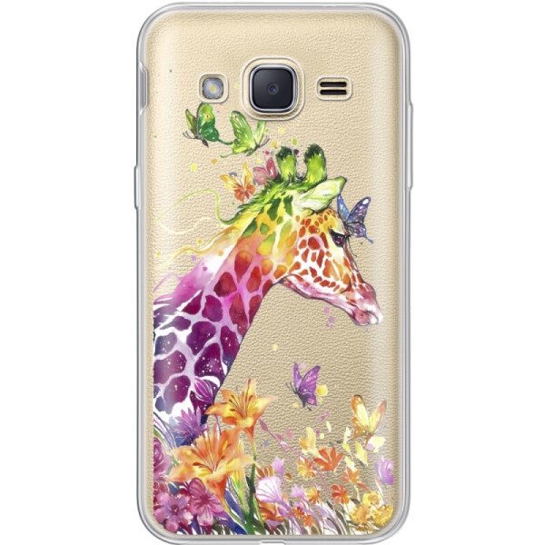 

Силиконовый чехол BoxFace Samsung J200H Galaxy J2 Colorful Giraffe (24495-cc14)