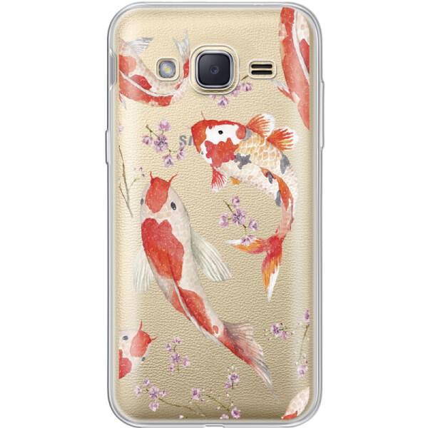 

Силиконовый чехол BoxFace Samsung J200H Galaxy J2 Japanese Koi Fish (24495-cc3)