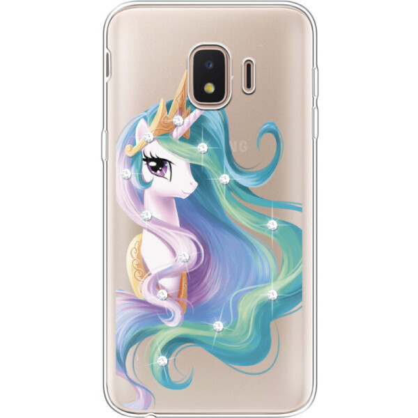 

Силиконовый чехол BoxFace Samsung J260 Galaxy J2 Core Unicorn Queen (35249-rs3)