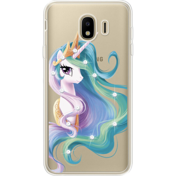 

Силиконовый чехол BoxFace Samsung J400 Galaxy J4 2018 Unicorn Queen (33860-rs3)