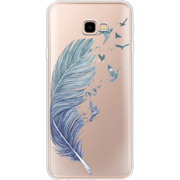 

Силиконовый чехол BoxFace Samsung J415 Galaxy J4 Plus 2018 Feather (35411-cc38)
