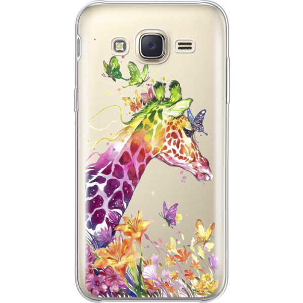 

Силиконовый чехол BoxFace Samsung J500H Galaxy J5 Colorful Giraffe (25242-cc14)