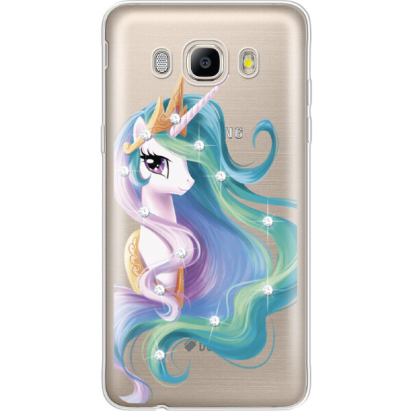 

Силиконовый чехол BoxFace Samsung J510 Galaxy J5 2016 Unicorn Queen (25137-rs3)