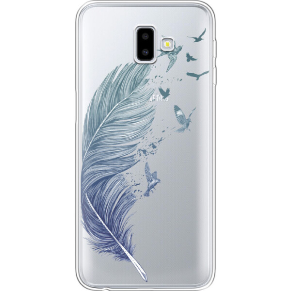 

Силиконовый чехол BoxFace Samsung J610 Galaxy J6 Plus 2018 Feather (35408-cc38)
