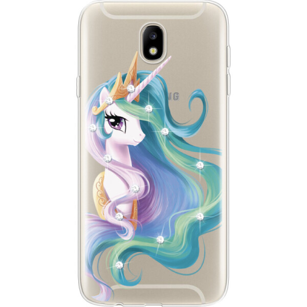 

Силиконовый чехол BoxFace Samsung J730 Galaxy J7 2017 Unicorn Queen (30576-rs3)