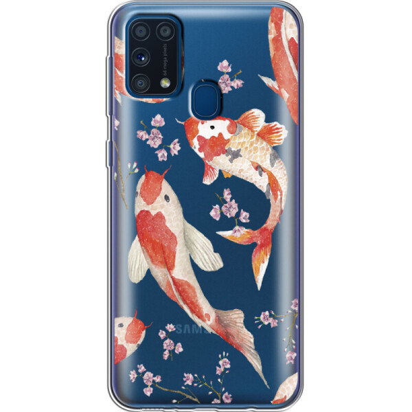 

Силиконовый чехол BoxFace Samsung M315 Galaxy M31 Japanese Koi Fish (39091-cc3)