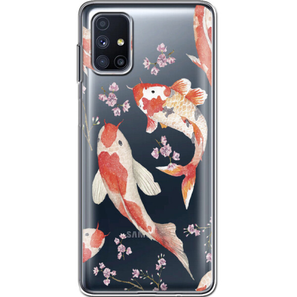 

Силиконовый чехол BoxFace Samsung M515 Galaxy M51 Japanese Koi Fish (40937-cc3)